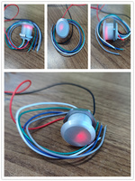 Lector de Tarjetas de Identificación Integrado en un Mini Sistema de Control de Acceso, Cabezal de Lectura Impermeable Wiegand 26, Ibutton RFID 125kHz ISO 11784