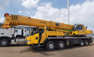 Grue de camion QY50KD de 50 tonnes avec flèche principale de 45 m et hauteur de levage maximale de 54 m - <span class=keywords><strong>4</strong></span> essieux, moteur de 251 kW - Product Image 4