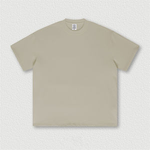 Venta al por mayor 425gsm 100% Cotton Street Tees Custom Oversized Premium Unisex Blanks World's Heavest Knitted Fabric - Product Image 1