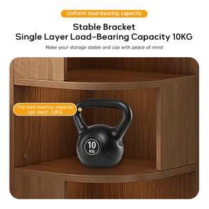 Buffets en bois, armoires de rangement, meubles d'angle modernes avec porte - Product Image 4