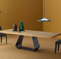 Meubles de luxe nouveau design Table en bois Belle décoration Salle d'étude Table de travail en bois