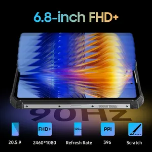 Oukitel Wp19 Pro Mở Khóa Điện Thoại Android 6.8 "FHD + 256GB 22000MAh 33W Nhanh Phí Toàn Cầu Phiên Bản Gồ Ghề Điện Thoại Thông Minh Với NFC