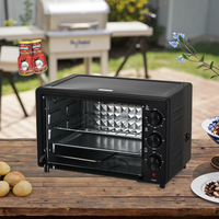Four électrique multifonctionnel de cuisine, grill à convection, rôtissoire, cuisson de gâteaux, dinde, pizza, usage domestique, extérieur