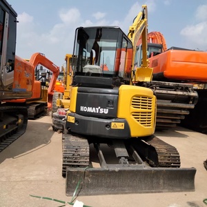 Miniexcavadora Komatsu PC55 Usada Original de Japón, 5.5 Toneladas, Miniexcavadora Hidráulica de Orugas, Bajo Número de Horas, Bajo Precio, Motor con Rodamientos - Product Image 5