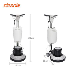 Nettoyeur de sols industriel électrique manuel CE, laveuse de sols à disque unique, robuste, pour le nettoyage, le lavage et le récurage des sols en pierre et en carrelage - Product Image 5