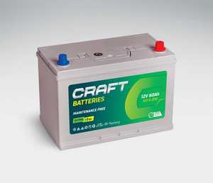 Batterie automobile 12V 60Ah sans entretien, haute performance, longue durée de vie, technologie calcium, efficacité maximale - Product Image 1