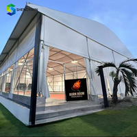 Carpa Deportiva Exterior Personalizada de 20x30m, Popular para Tenis, Voleibol, Fútbol, Pickleball, Eventos Religiosos, Carpas Tipo Marquesina