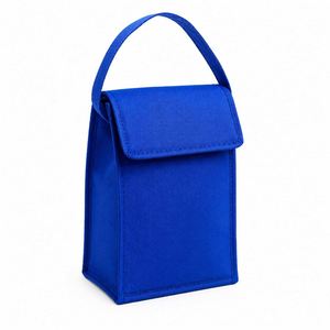 Sac isotherme personnalisé en non-tissé avec logo, en feuille d'aluminium, pour gâteaux, fruits de mer, bubble tea, à emporter, avec poche à glace intégrée - Product Image 1