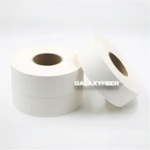 GALAXYFIBER Papel Engomado Cinta Blanca Con cinta adhesiva de papel