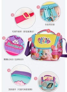 Lonchera Infantil con Diseño de Unicornio, Impermeable, Ligera, Aislada, Modelo A-2636 - Product Image 4