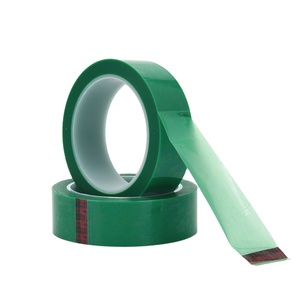 Nastro Adesivo 3M LED Potting Tape 851J Monofacciale in Poliestere Verde, Resistente al Calore, Adesivo in Gomma Sensibile alla Pressione - Product Image 1