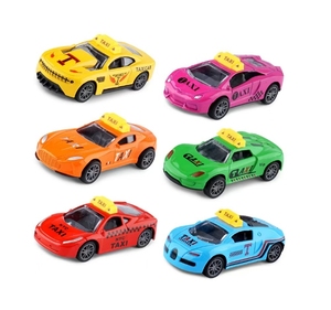 Mini voitures de police véhicules pour enfants, alliage métallique moulé sous pression inertie <span class=keywords><strong>Taxi</strong></span> jouet voitures Pack ensemble de jeu pour garçons filles tout-petits - Product Image 2