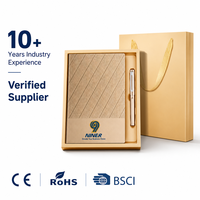 Ensemble cadeau de carnet de notes d'affaires avec logo personnalisé et stylo, carnet de notes pratique haut de gamme pour les cadeaux de diplôme et d'entreprise