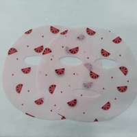 Masques faciaux en coton imprimés personnalisés avec des motifs de fruits et d'animaux pour enfants, filles, femmes, pour le soin du visage