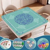 Tapis de Mahjong Antidérapant et Insonorisant de 31,5 x 31,5 Pouces pour Mahjong Américain – Vente en Gros