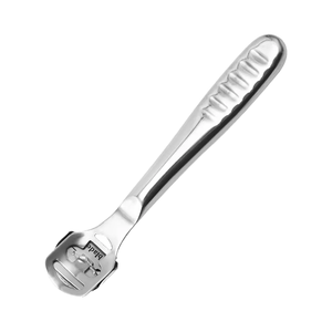 Râpe à pieds en acier inoxydable à 10 lames avec manche long en plastique, rasoir anti-callosités pour talons et peaux dures, outil de pédicure pour mains et pieds - Product Image 4