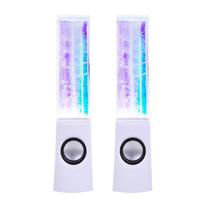 Haut-parleur stéréo sans fil, enceinte cadeau multifonctionnel, lumière LED, lecteur stéréo, tour de fontaine, étanche, double eau pour la danse