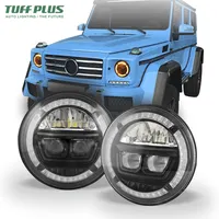 Tuff Plus neue 7 Zoll 12V Offroad Drl 4x4 Runde Motorrad Auto Nebel LED Scheinwerfer