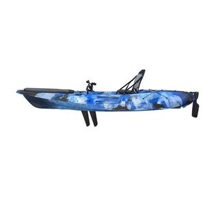 <span class=keywords><strong>Kayak</strong></span> à pédales spécial Galaxy UBP-K9, monoplace, bateau de pêche professionnel sur l'eau - Product Image 4