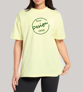 T-shirts Oversize pour Femmes, Design Personnalisé, Haute Qualité 100% Coton, Respirants pour l'Été, Épaules Tombantes, Manches Courtes, Coupe Ample et Décontractée - Product Image 2