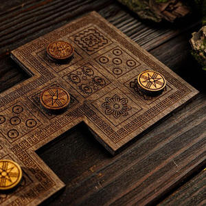 Antiguo <span class=keywords><strong>juego</strong></span> de mesa Mesopotamia Souvenir <span class=keywords><strong>Juego</strong></span> de veinte cuadrados Estrategia Rompecabezas Molino <span class=keywords><strong>Juego</strong></span> real de Ur - Product Image 5