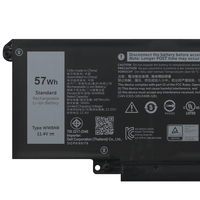 Batterie d'ordinateur portable d'origine WW8N8 047T0 66DWX pour DELL Latitude 7340 7440 7450 7640, batteries rechargeables pour ordinateur portable