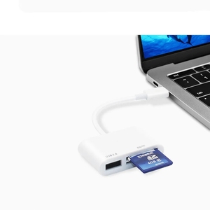 ชนิด C Micro SD TF การ์ดรีดเดอร์ Android OTG อะแดปเตอร์สำหรับ MacBook สำหรับ <span class=keywords><strong>Samsung</strong></span> Note8 S8 S9สำหรับ Huawei P20 PLUS (กับแพคเกจขายปลีก) - Product Image 4
