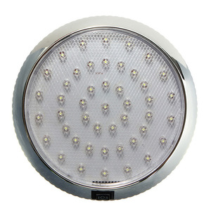 Luz Nocturna LED para Interior de Coche, Montada en el Techo, 46 LED, Luz Blanca, 12V, Iluminación para Maletero - Product Image 1