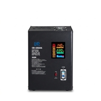 Stabilisateur de tension automatique monophasé KEBO AVR CW 5KVA avec affichage LED, type relais, pour appareils électroménagers, personnalisation du commutateur à air