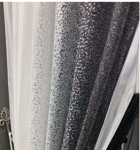 Vải rèm cửa thêu ren bán buôn cao cấp, 100% polyester - Product Image 2