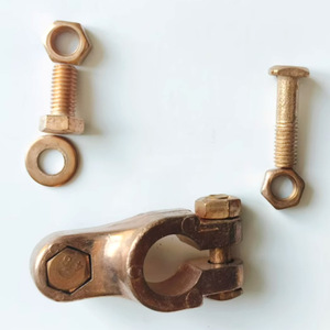 Pure Copper Battery <b>Terminals</b> Screw Type MT2470902 For Car Battery Connectors - Product Image 2