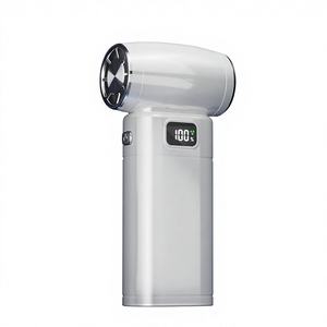 Nouveauté Ventilateur Turbo Portatif à Affichage Numérique LED Rechargeable à Haute Vitesse Dépoussiéreur d'Air Voyage en Plein Air Nettoyage d'Ordinateur - Product Image 2