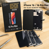 Écran OLED DD compatible avec l'iPhone 15 Pro, assemblage COP 1,1 mm, remplacement d'écran True Tone 3D Touch haute luminosité pour iPhone 11, 12, 13, 14