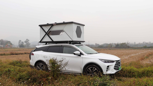 جديد شاحنة خارجية 600 واط solar <span class=keywords><strong>camping</strong></span> rv <span class=keywords><strong>auto</strong></span> travel trailer aluminium 3-4 شخص سيارة خيمة مسقوفة خيام مسقوفة بغلاف صلب - Product Image 4