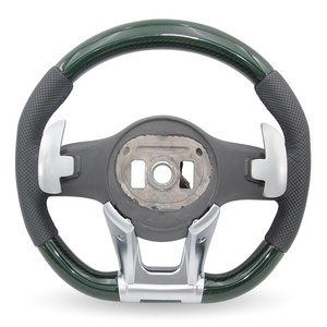 พวงมาลัยคาร์บอนไฟเบอร์ LED แบบกำหนดเองสำหรับ Mercedes Benz <span class=keywords><strong>AMG</strong></span> W166 W205 W204 W221 E350 X164 C63 C200 - Product Image 6