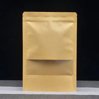 Sachets Doypack Kraft Biodégradables Personnalisés de Haute Qualité avec Scellage Thermique pour Emballage Alimentaire (Café, Thé, Snacks, Noix, Friandises pour Animaux) – Vente en Gros