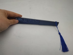 Abanico de Bambú Pintado de 21 cm al por Mayor, Estilo Musical, para Decoración del Hogar, Regalos Empresariales y Promocionales - Product Image 4