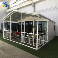 Maison conteneur extensible préfabriquée étanche de 20, 30 ou 40 pieds avec cuisine – Maison modulaire en vente