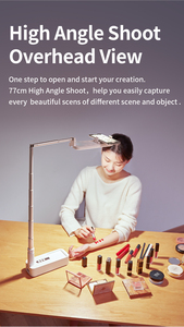 Có thể gập lại video TK vloging điền vào ánh sáng không dây 360 xoay chân máy ảnh tự sướng thanh - Product Image 6