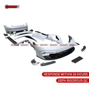 Kit de Carrocería de Fibra de Carbono Estilo Rt900 BraBs de Alta Calidad para Porsche 911 992, Parachoques Delantero y Trasero, Guardabarros - Product Image 5
