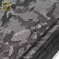 Camouflage Carbone Hybride Tissu Rouleau Aramide Fibre Tissé pour Usage Extérieur-Casques de Tête de Voiture Planches de Surf Violon Cas Costumes Cas