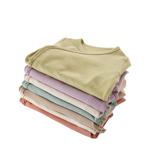 Vêtements pour nouveaux-nés en coton Gots personnalisés Garçons <span class=keywords><strong>de</strong></span> 0 à 3 mois Ensemble grenouillère à manches longues pour bébé - Product Image 6