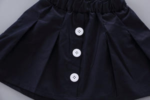 <span class=keywords><strong>Boutique</strong></span> <span class=keywords><strong>en</strong></span> gros Tops pour filles Jupe courte d'été <span class=keywords><strong>en</strong></span> coton avec bande dessinée Costume de sport pour enfants - Product Image 6