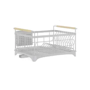 BX Group Stainless Steel Kitchen Dish Rack Drainer Dish Draining Rack