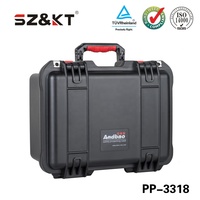 Boîte à outils en plastique PP rigide de haute qualité à bas prix, étanche IP67, résistante aux chocs IK10, pour protéger les appareils photo, avec mousse de protection