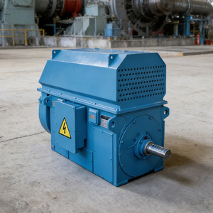 มอเตอร์ไฟฟ้ากระแสสลับสามเฟสแรงดันสูง TEFC 6kV 10kV, 500KW, 560KW, 630KW, 710KW, 800KW IP55 - Product Image 1