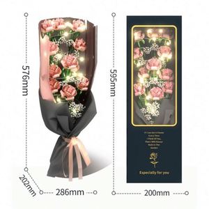 Bloques de Construcción de Plástico Grandes para Niños, Juego de Bloques de Construcción de Flores, Juguete Educativo - Product Image 6