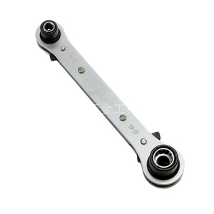 Ratchet Wrench 8 In 1 Adjustable Double End Metric Chrome Vanadium Steel Industrial Manual Tool - Product Image 1