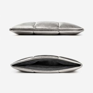 Factory Puffy Sleeve 16 Inch Quilted Puffer Laptop Carrying Case <b>Pillow</b> Pouch Compatible for Computer Air 15 - Product Image 2