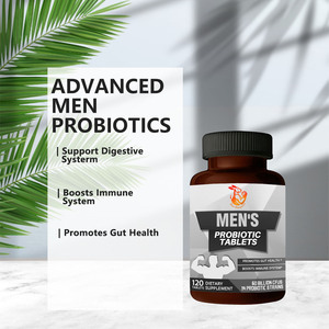 Comprimés Probiotiques pour Hommes Marque Blanche OEM avec Lactobacillus fermentum Favorisent la régularité intestinale Renforcent la fonction immunitaire - Product Image 2